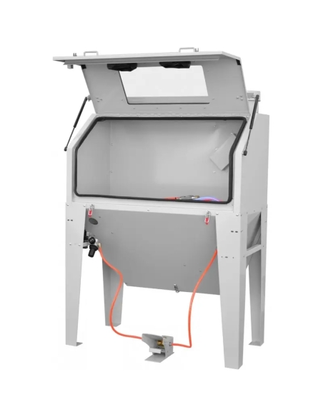 Cabină de sablare KDP420 cu extractor pentru lucru fără praf