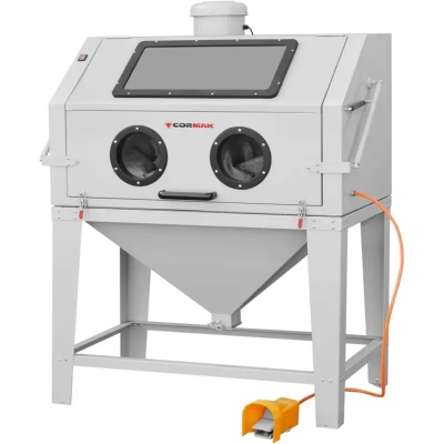 Cabină de sablare 450 L CORMAK cu extractor DC15