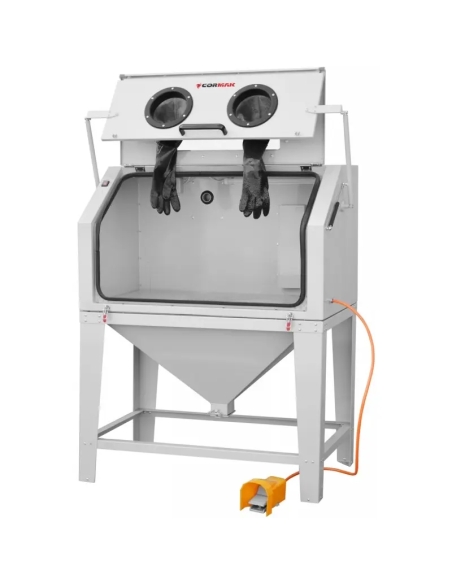 Cabină de sablare 450 L CORMAK cu extractor DC15