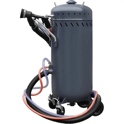 Sablator mobil CORMAK P105 cu aspirator integrat 2