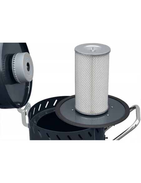 Sablator mobil CORMAK P105 cu aspirator integrat