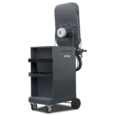 Sablator mobil P120 cu aspirație pentru sablare fără praf 2