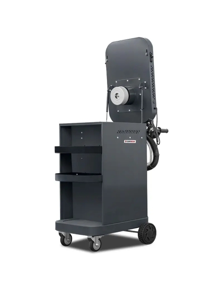 Sablator mobil P120 cu aspirație pentru sablare fără praf