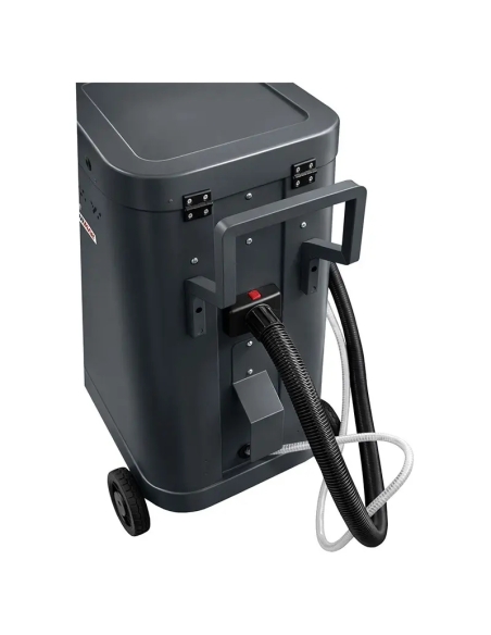 Sablator mobil P120 cu aspirație pentru sablare fără praf