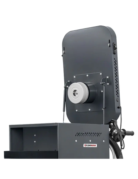 Sablator mobil P120 cu aspirație pentru sablare fără praf