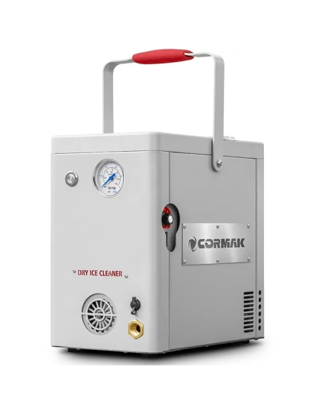 CORMAK DI08, mașină compactă de curățare cu gheață carbonică