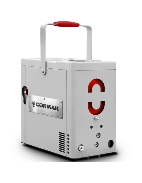 CORMAK DI08, mașină compactă de curățare cu gheață carbonică