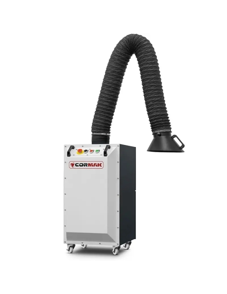 Extractor fum sudură CORMAK OS1400, mobil și silențios