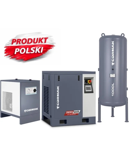 Compresor cu șurub LUFT 1000 VSD+PM cu rezervor