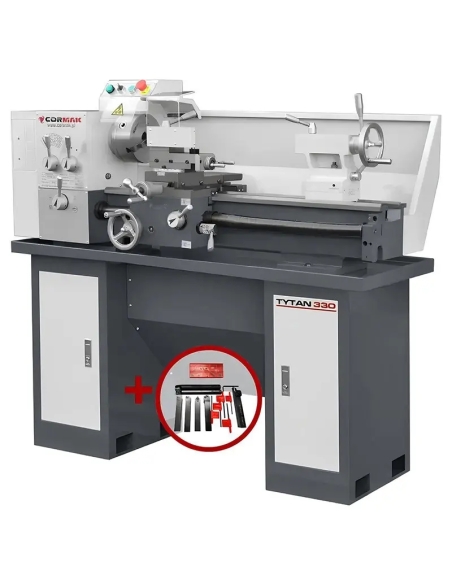 Strung pentru metal CORMAK 330×700 cu bază robustă