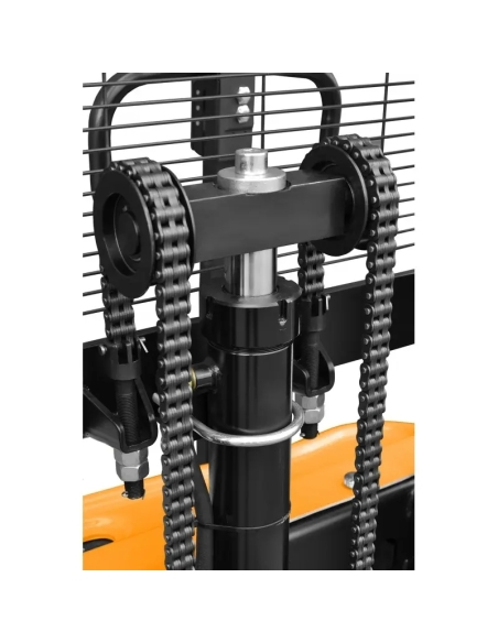 Stivuitor electric Q12E16 pentru manipulare sigură