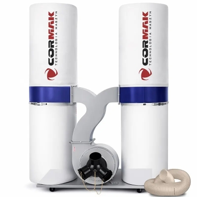 Extractor de rumeguș CORMAK FM300S cu debit 3900 m³/h