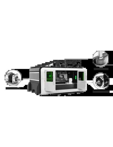 Mașină laser FIBER CORMAK 3015P cu carcasă închisă