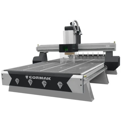 Mașină CNC CORMAK C2040 ATC cu masă hibridă