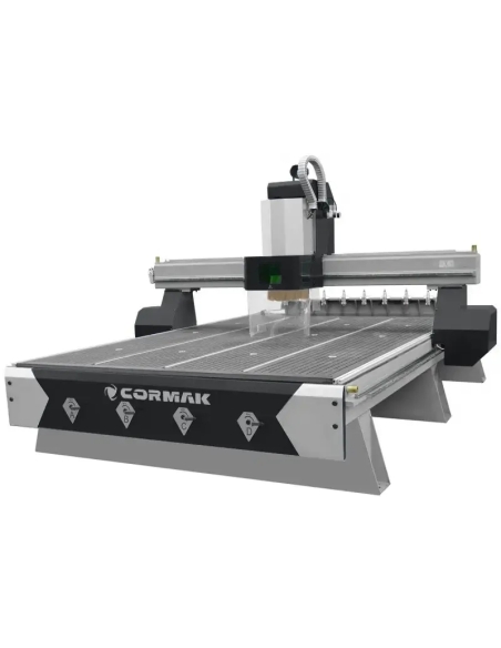 Mașină CNC CORMAK C2040 ATC cu masă hibridă