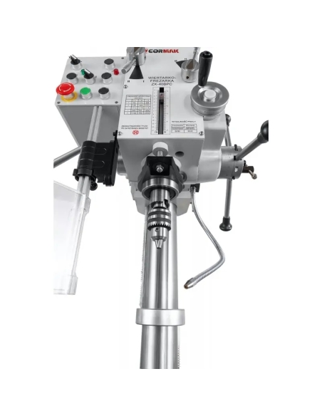 CORMAK ZX40BPC, mașină de găurit-frezat metal