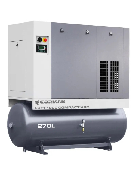 Compresor cu șurub LUFT 1000 VSD cu rezervor 270 l
