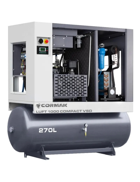 Compresor cu șurub LUFT 1000 VSD cu rezervor 270 l
