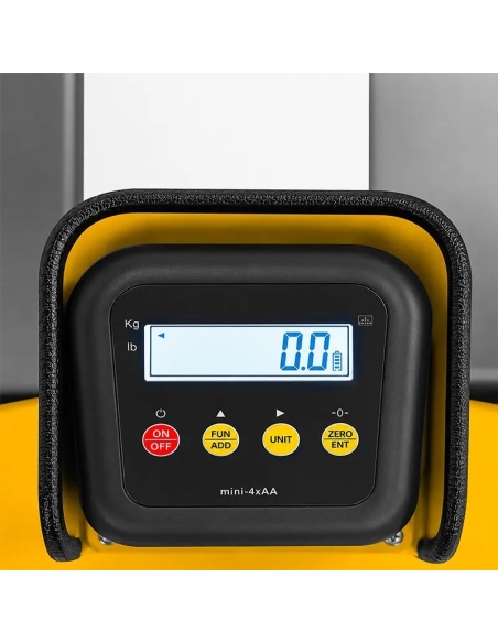 Transpalet cu cântar electronic SP2000E, capacitate 2000 kg