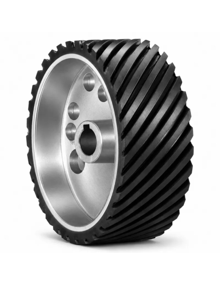Roată de antrenare cauciucată CORMAK SM75, aderență stabilă