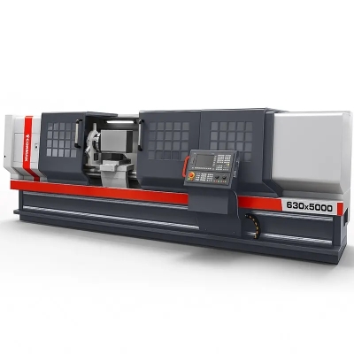 Strung CNC CKT630x5000 pentru piese metalice lungi