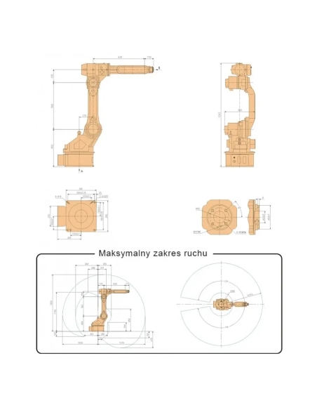 Robot industrial CORMAK CK.365 pentru automatizare CNC