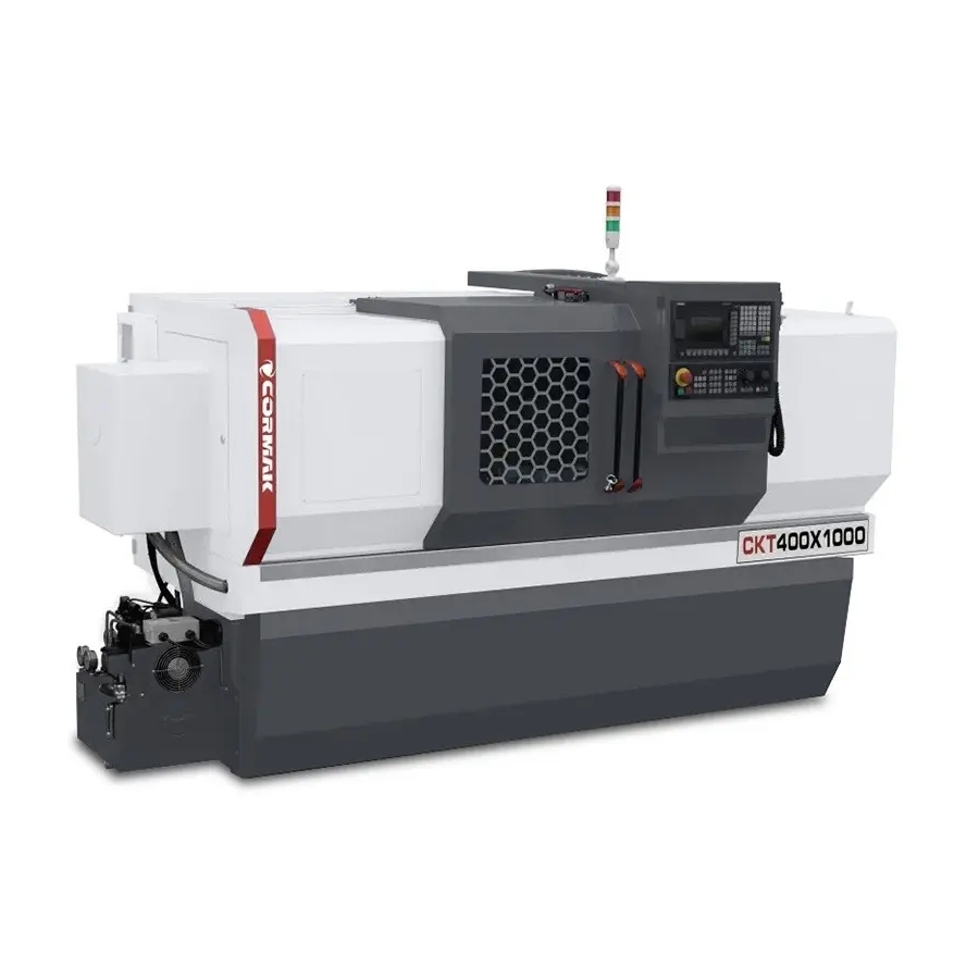 Strung CORMAK CNC 400×1000 cu mandrină hidraulică și 4 scule, Siemens Sinumerik 808D