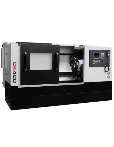 Strung CNC CK400X500 cu batiu înclinat pentru metal