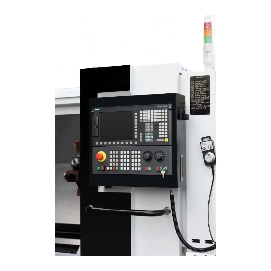 Strung CNC CK7160×1500 cu batiu înclinat