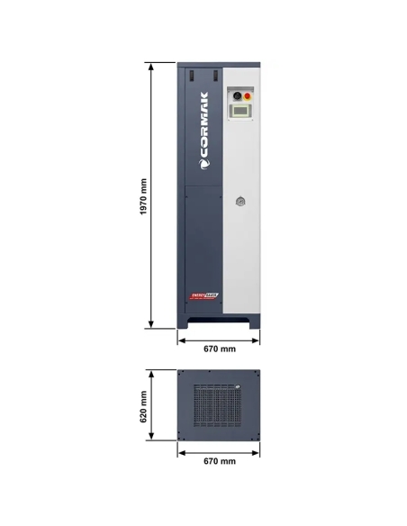 Compresor cu șurub LUFT 1000 VSD+PM cu uscător