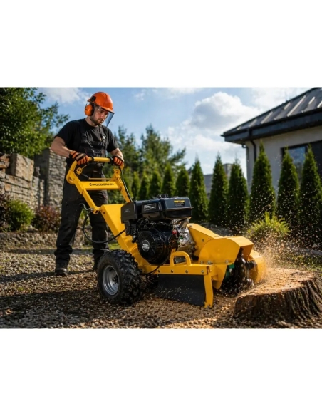 Freză pentru cioate FP15, cu motor pe benzină 12 CP