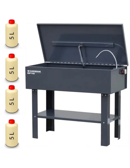Mașină de spălat piese CORMAK MP140 cu rezervor 140 L