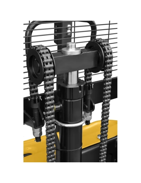 Cărucior electric cu catarg Q15E16-2 pentru paleți