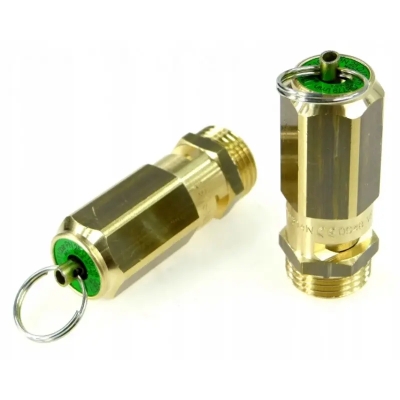 Supapă de siguranță compresor 1/2", din alamă, 10 bar