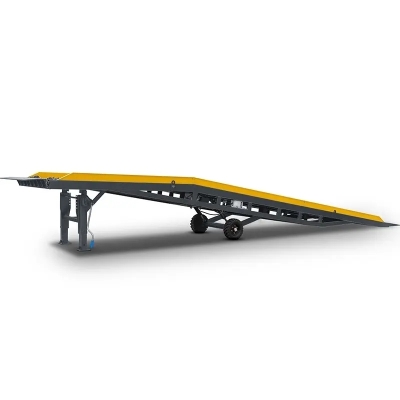 Rampă mobilă 8T cu ridicare electrică pentru camioane