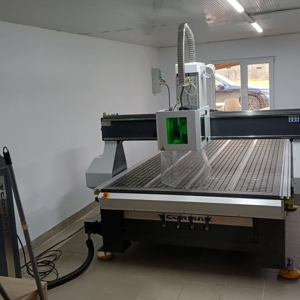 Punerea in funcțiune a routerului CNC CORMAK C1530 Premium la Glisterra SRL, Bistrița