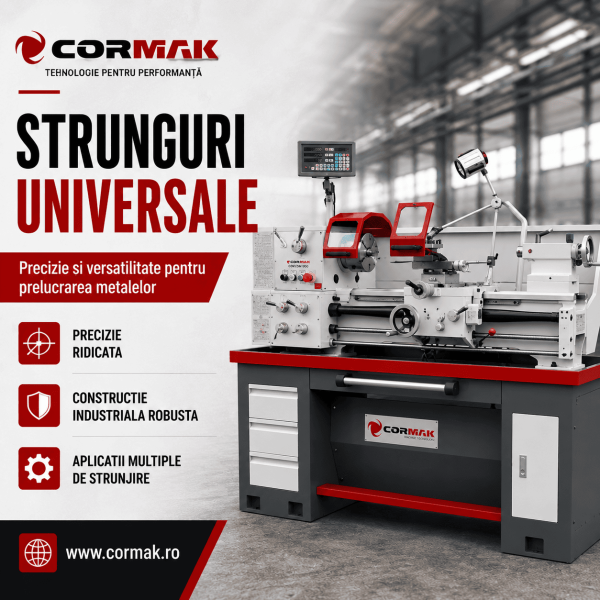 Strunguri universale - Ghid complet pentru alegerea echipamentului ideal in prelucrarea metalelor
