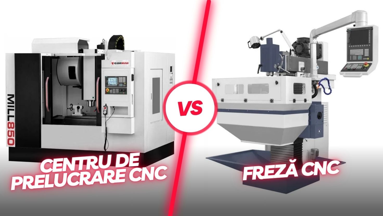 Ce este un centru de prelucrare CNC si cu ce se diferentiaza de o freza CNC?